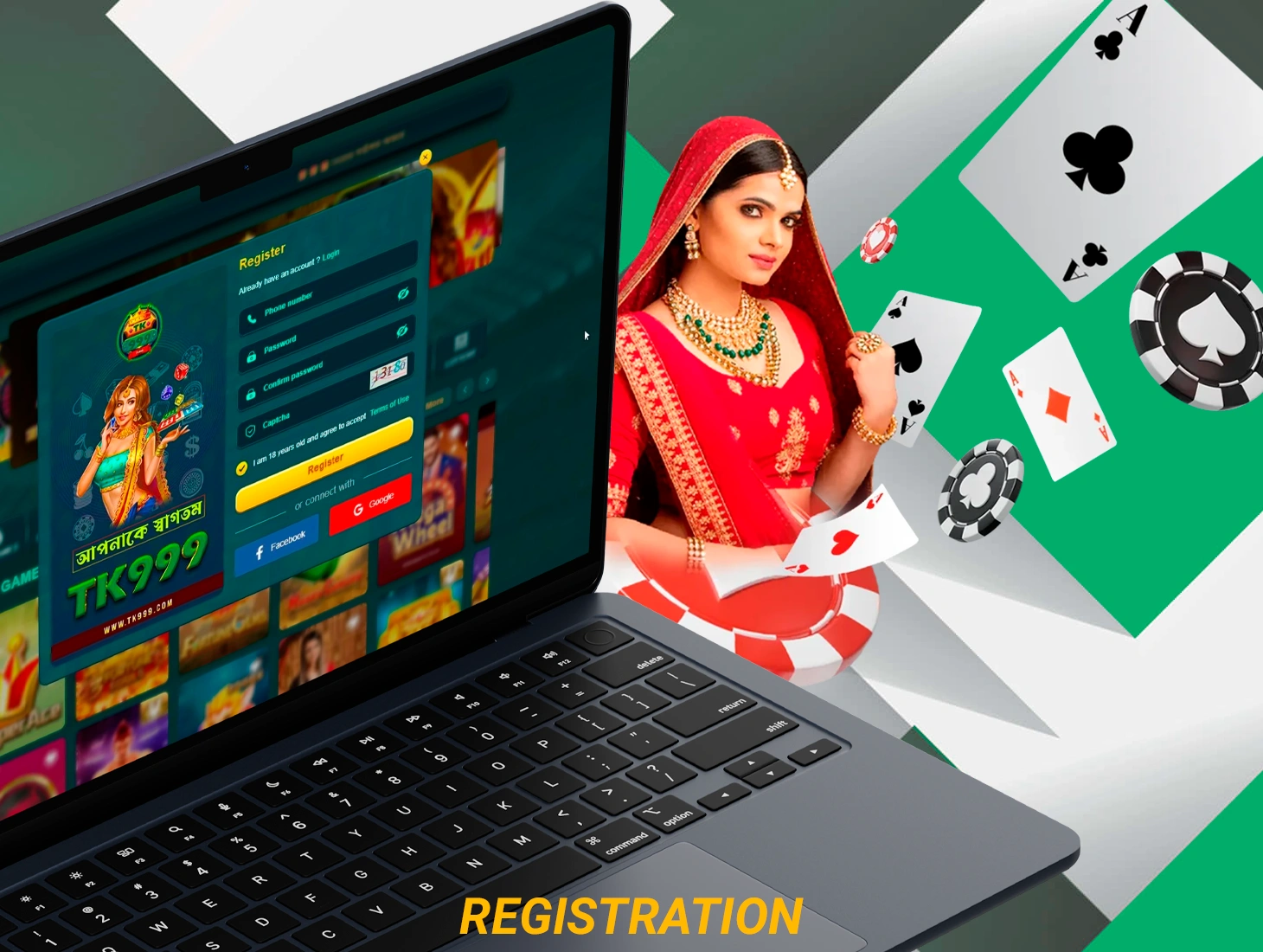 Registering with TK999 will give you the maximum online casino and sports betting options available to you